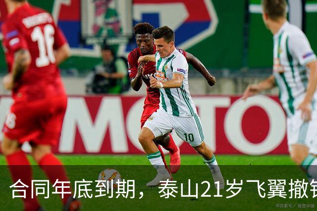 合同年底到期，泰山21岁飞翼撤销报名 2年送走22将 段刘愚转会三赢