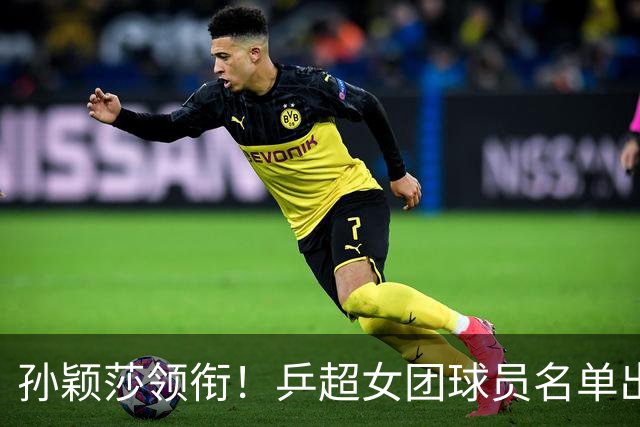 孙颖莎领衔！乒超女团球员名单出炉，王曼昱闭关修炼放弃参赛